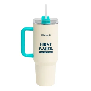 Taza térmica de 1,2 litros - First water, then the world
