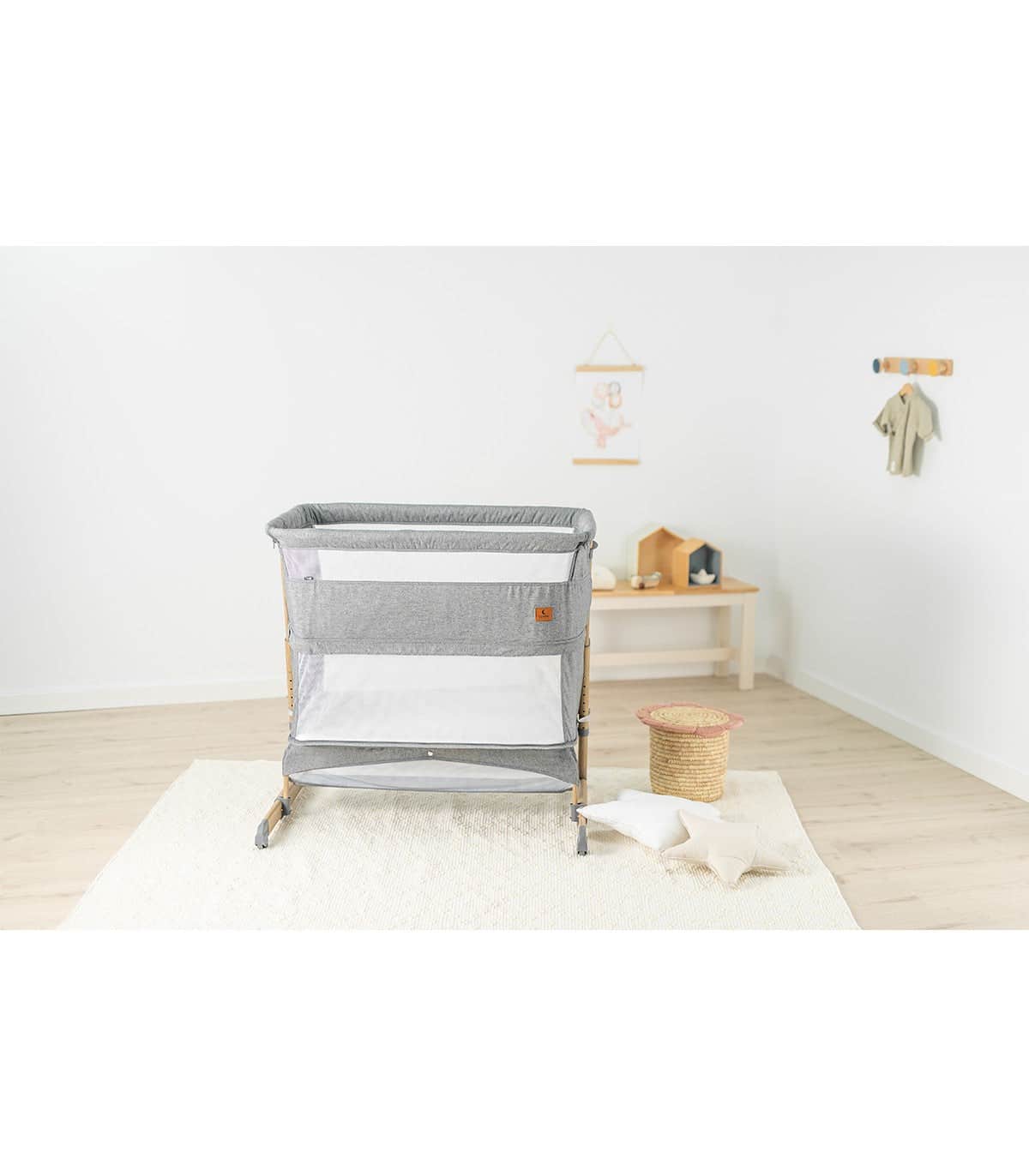 OLMITOS Minicuna 4 en 1 Somni Niu Grey - Imagen 5