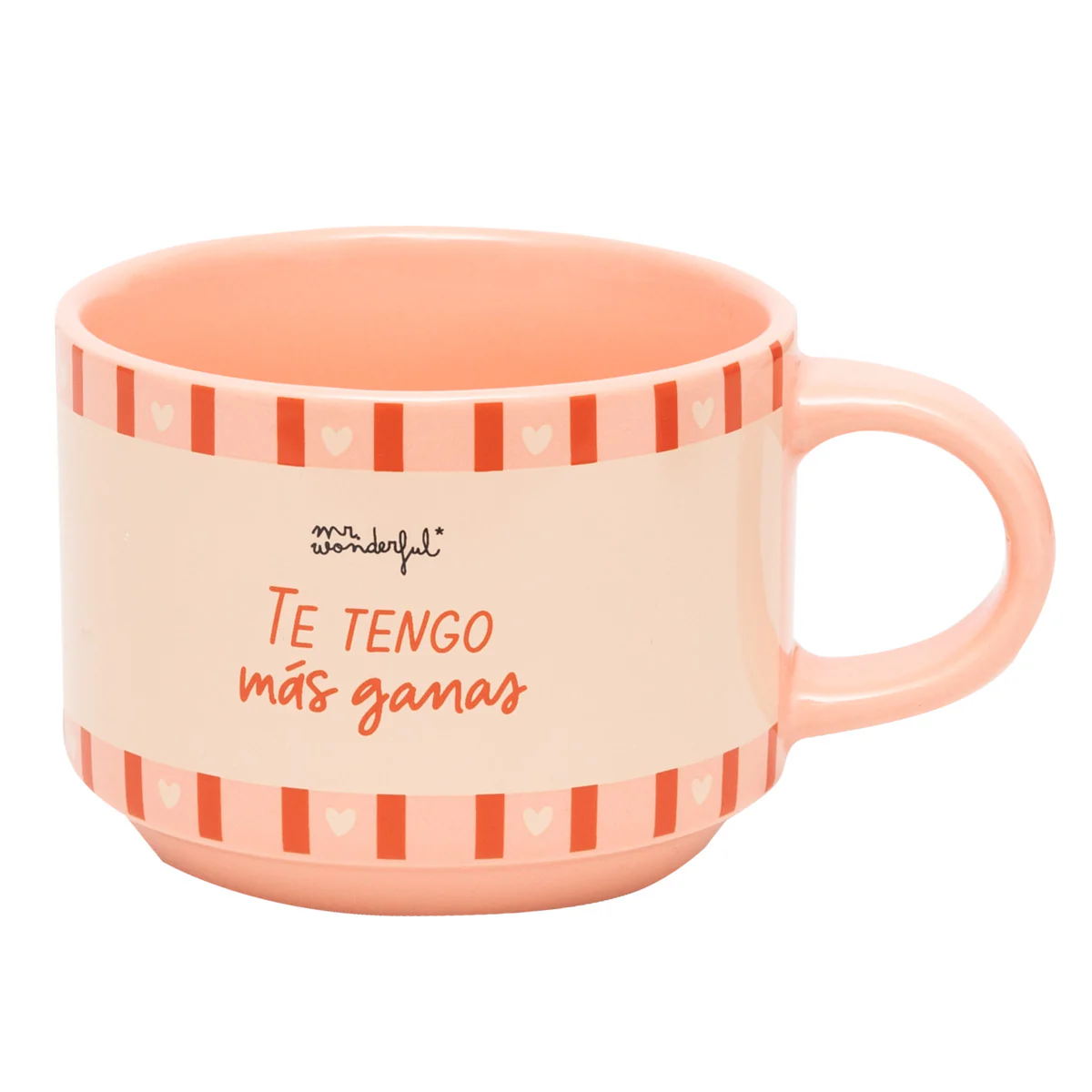 Set de 2 tazas apilables - Te tengo más ganas que al café de las mañanas - Imagen 4