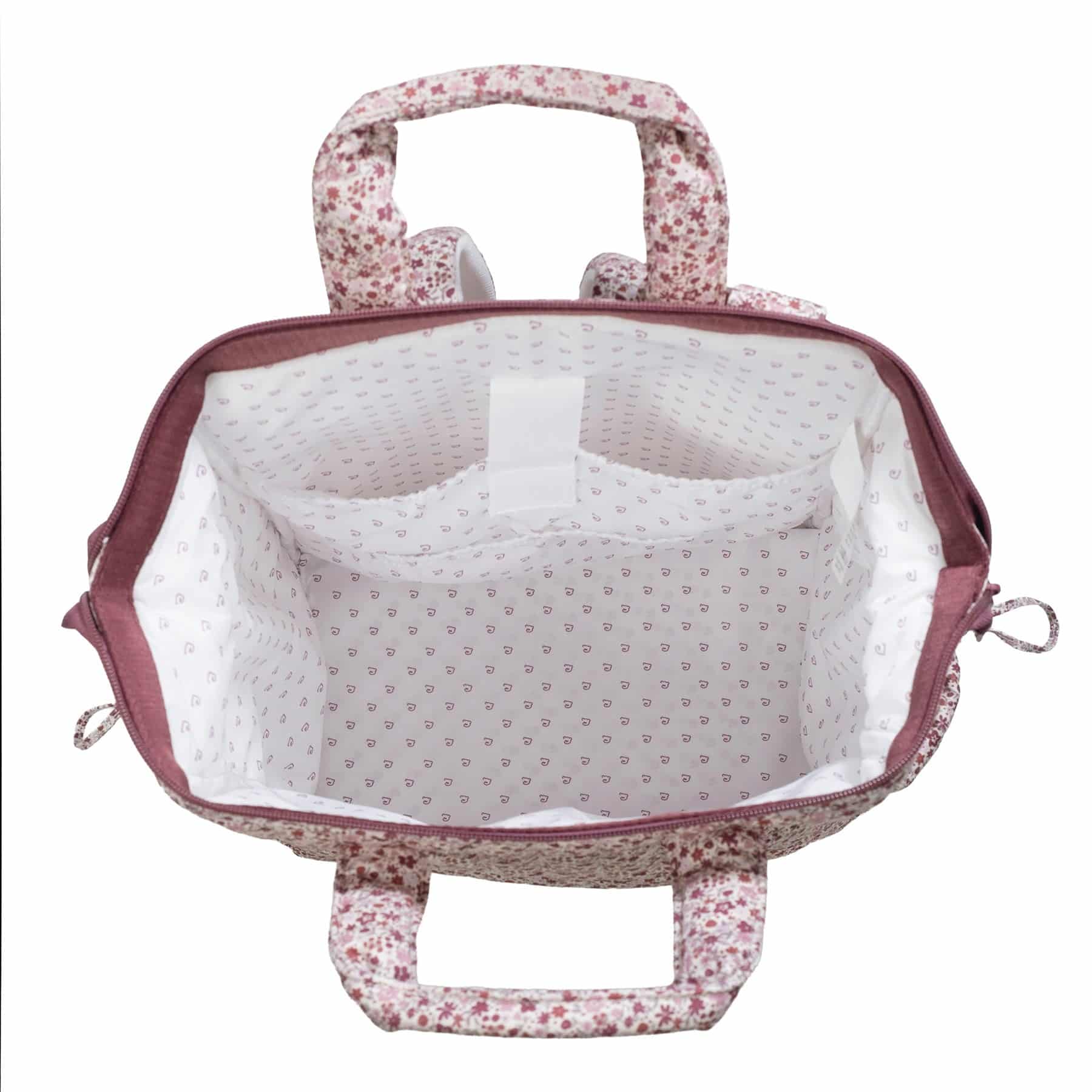 PASITO A PASITO Mochila Cherry Flores - Imagen 7