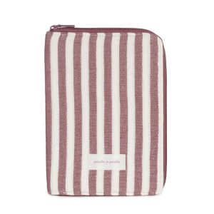 PASITO A PASITO Portadocumentos Cherry Rayas