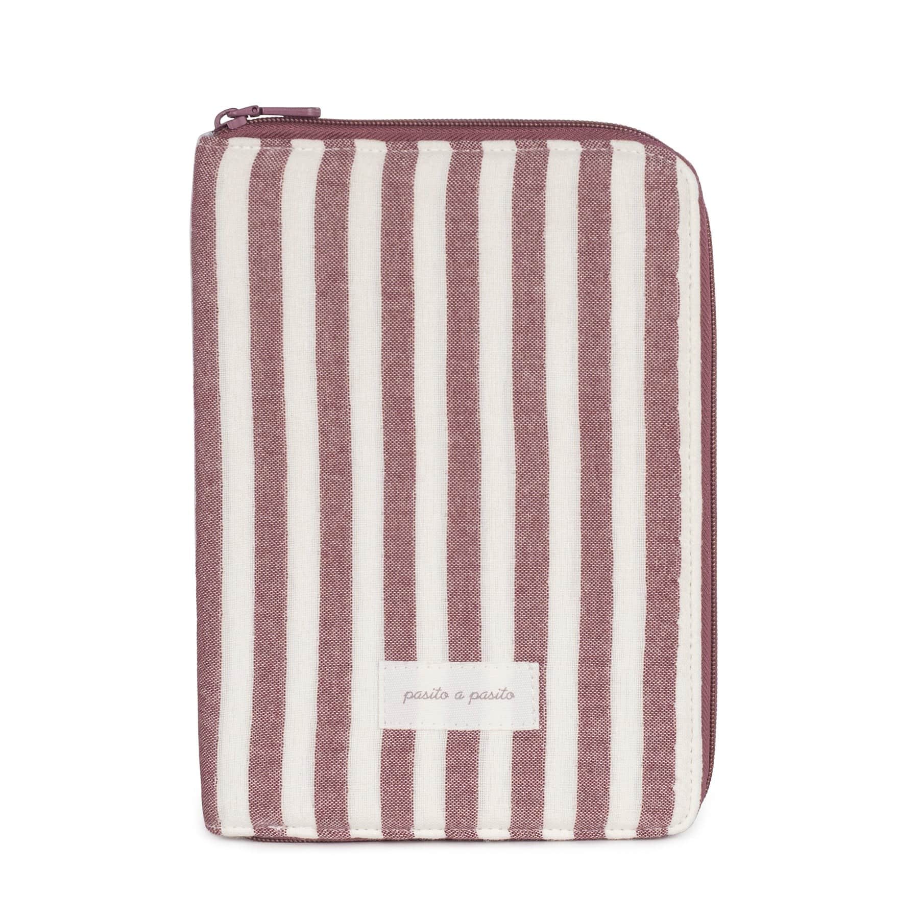 PASITO A PASITO Portadocumentos Cherry Rayas - Imagen 2