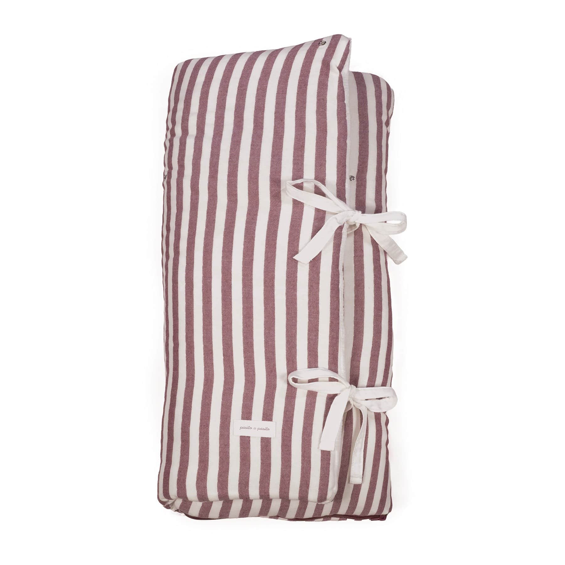 PASITO A PASITO Arrullo/Manta Cherry Rayas - Imagen 3