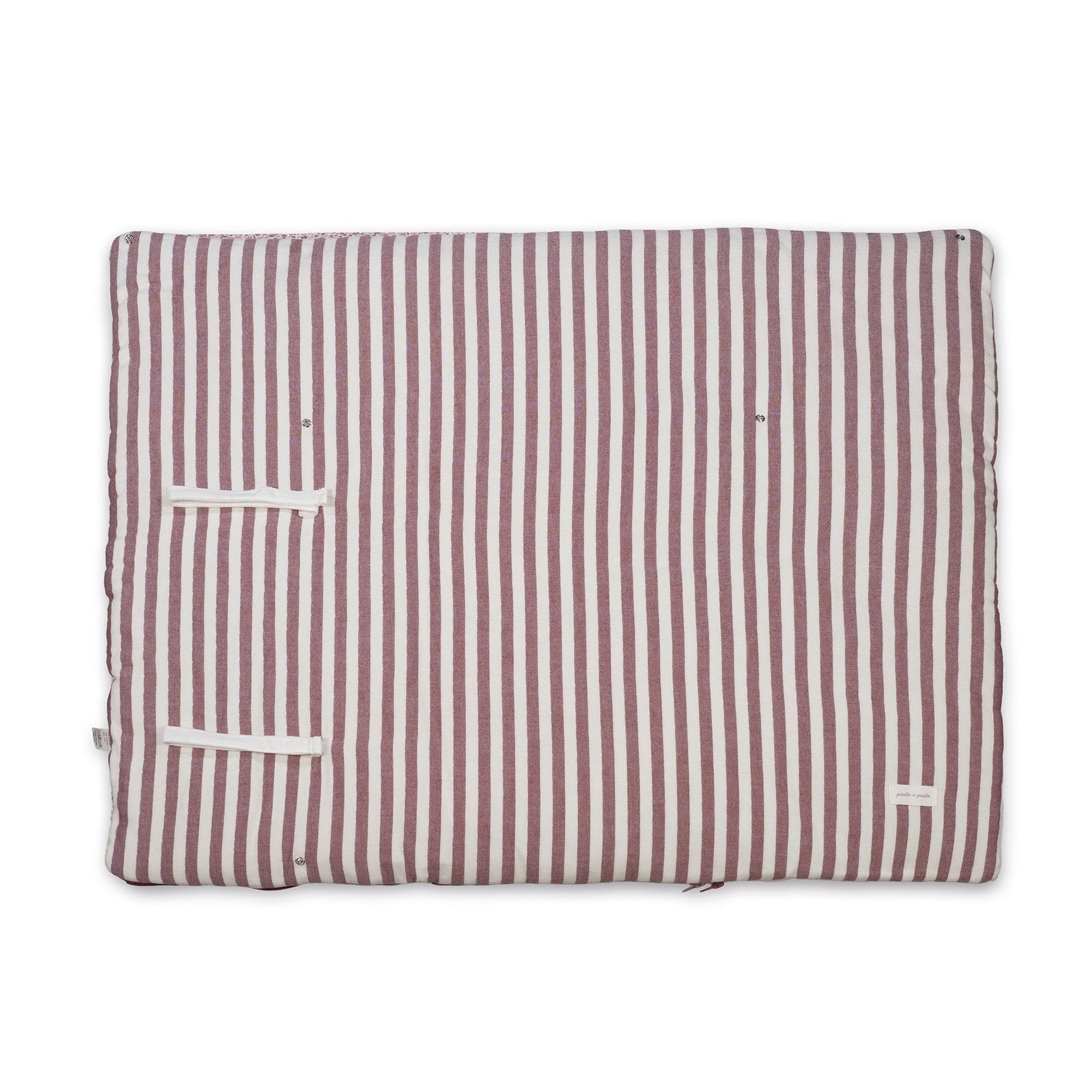 PASITO A PASITO Arrullo/Manta Cherry Rayas - Imagen 5