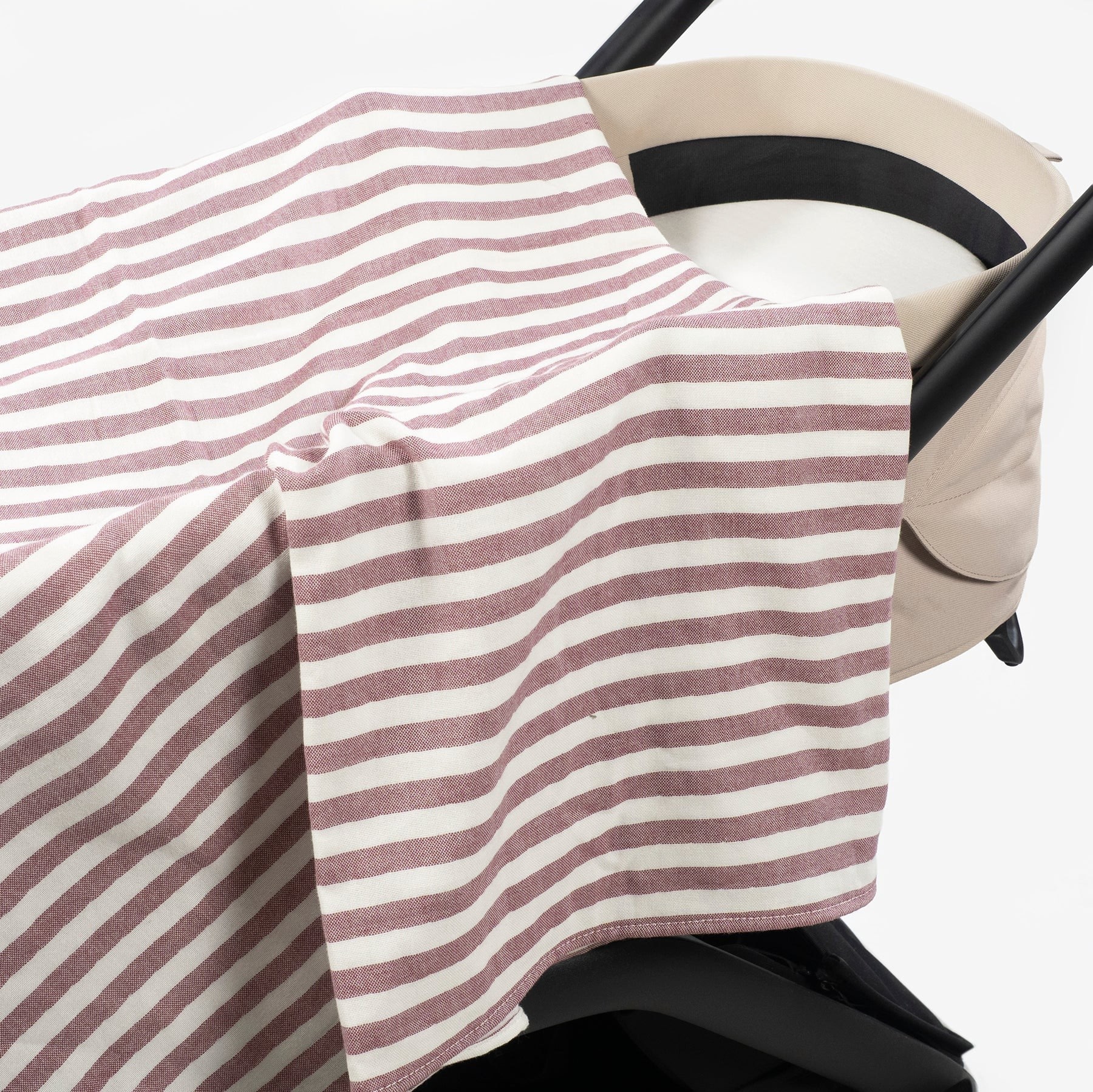 PASITO A PASITO Muselina Cherry Rayas - Imagen 5