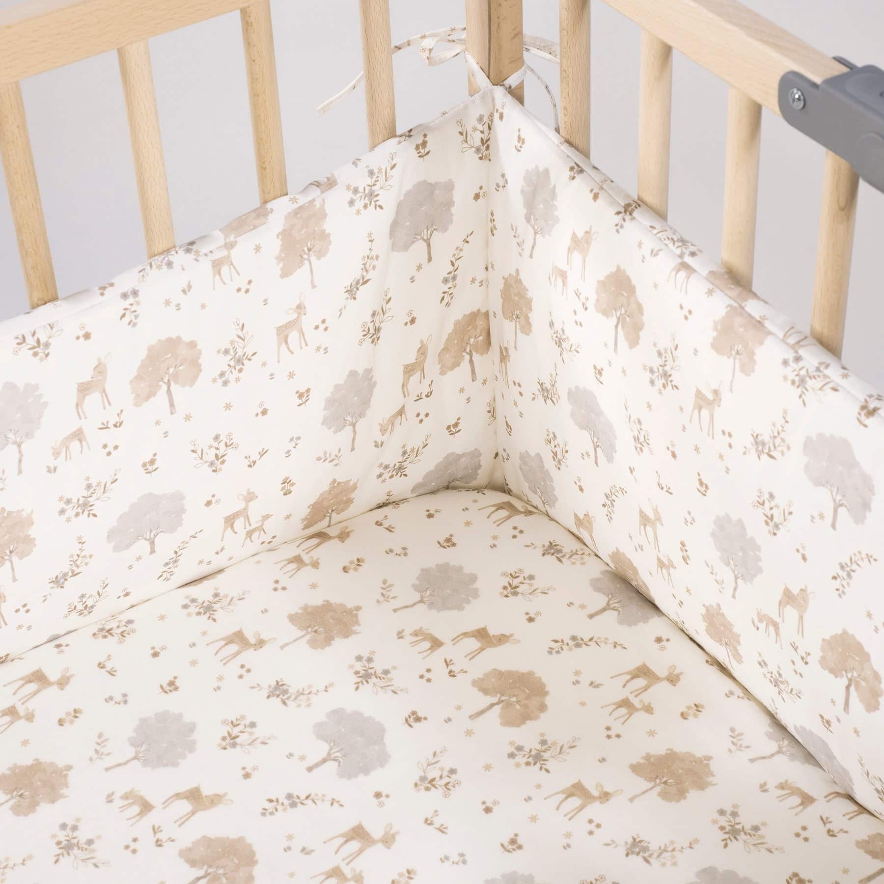 PASITO A PASITO Protector de Cuna 120x60cm Nara - Imagen 6