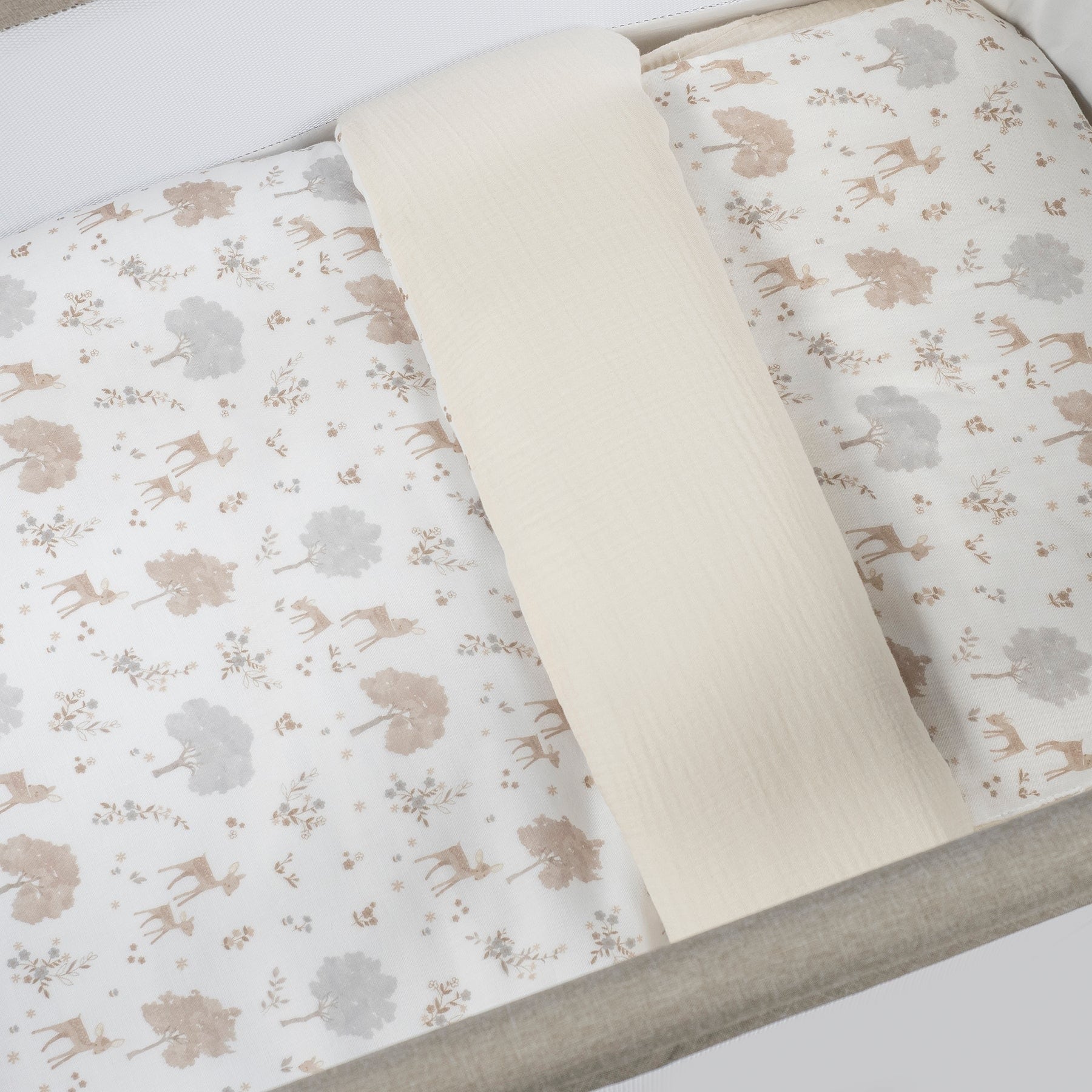 PASITO A PASITO Edredon + Sabana Bajera + Almohada Cuna 90x50cm Nara - Imagen 4