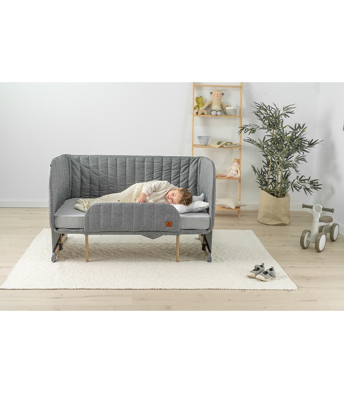 OLMITOS Minicuna 4 en 1 Somni Niu Grey - Imagen 6