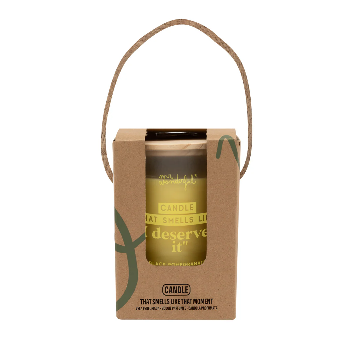 Vela perfumada - Candle that smells like "I deserve it" - Imagen 6