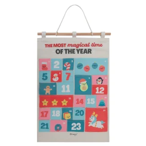 Calendario de Adviento de tela - The most magical time of the year