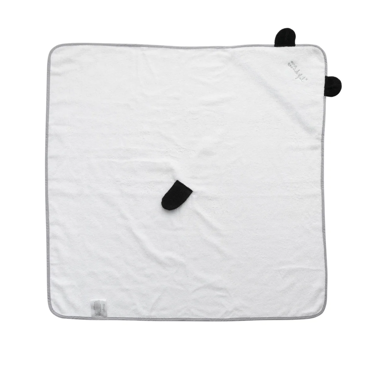 Toalla con capucha para baños la mar de divertidos - Oso panda - Imagen 3