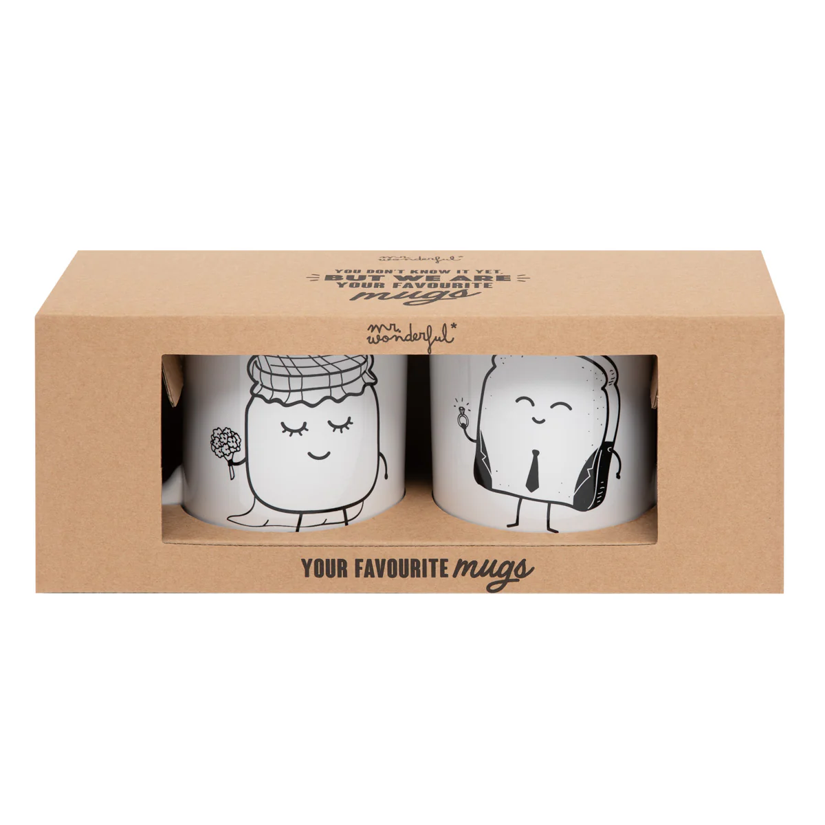Set de 2 mugs Iconic - Ensemble, c’est mieux - Imagen 5