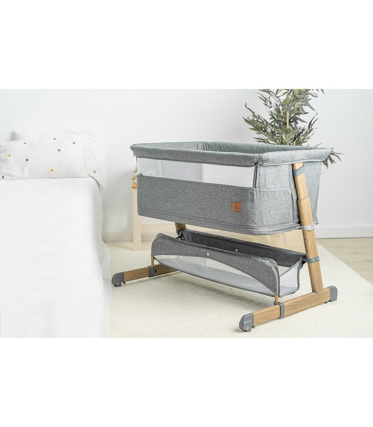 OLMITOS Minicuna 4 en 1 Somni Niu Grey - Imagen 3