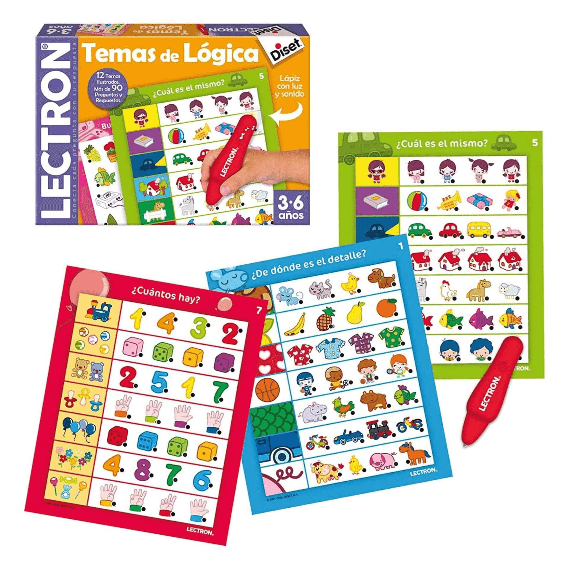 Juego Lectron Temas de Lógica - Imagen 4