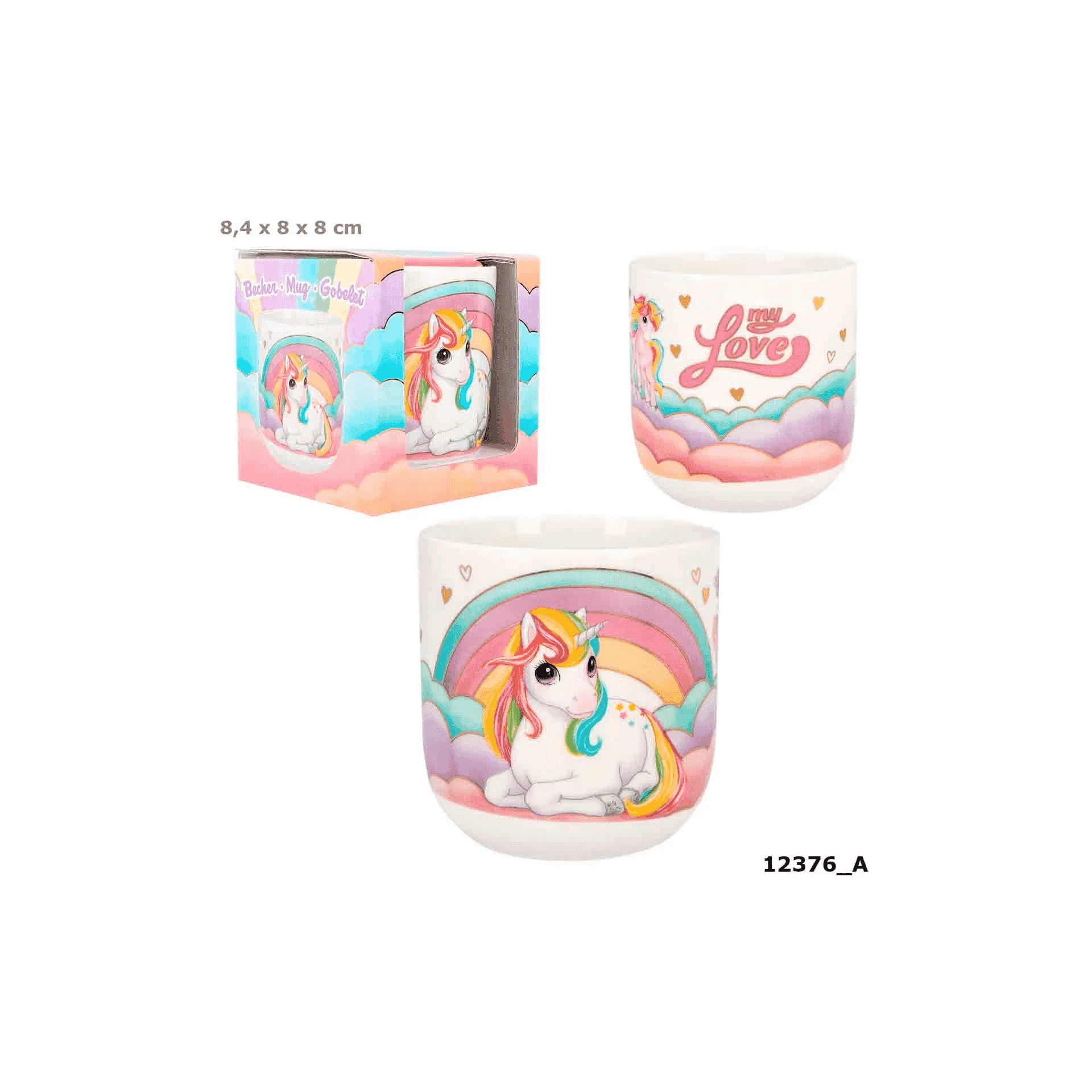 Ylvi taza Unicornio sin asa - Imagen 2