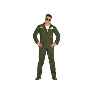 Disfraz de Piloto de Caza para Adulto Talla XL