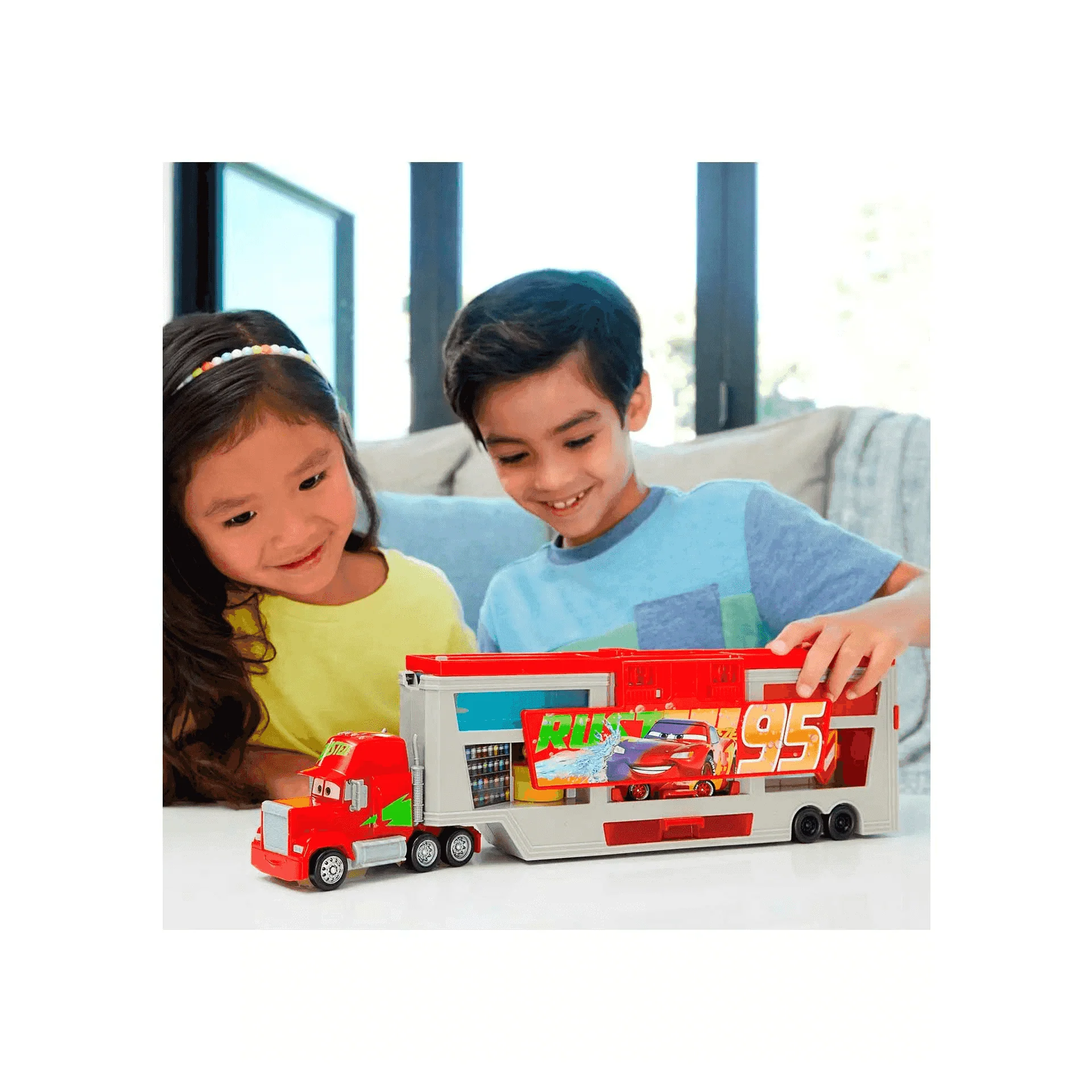 Set de Juego Disney Pixar Colour Changers Mobile Paint Shop Mack - Imagen 3