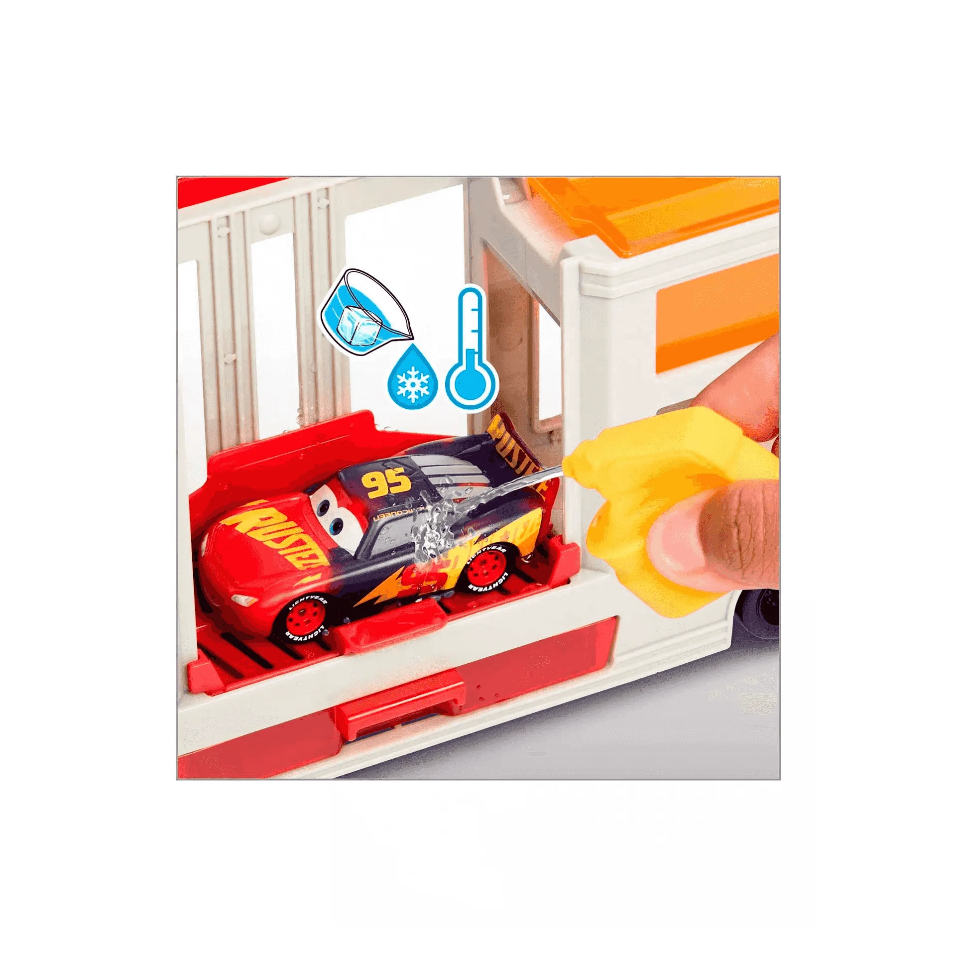 Set de Juego Disney Pixar Colour Changers Mobile Paint Shop Mack - Imagen 6