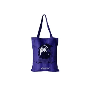 Bolsa Tote Wednesday Addams – Producto Oficial de Netflix