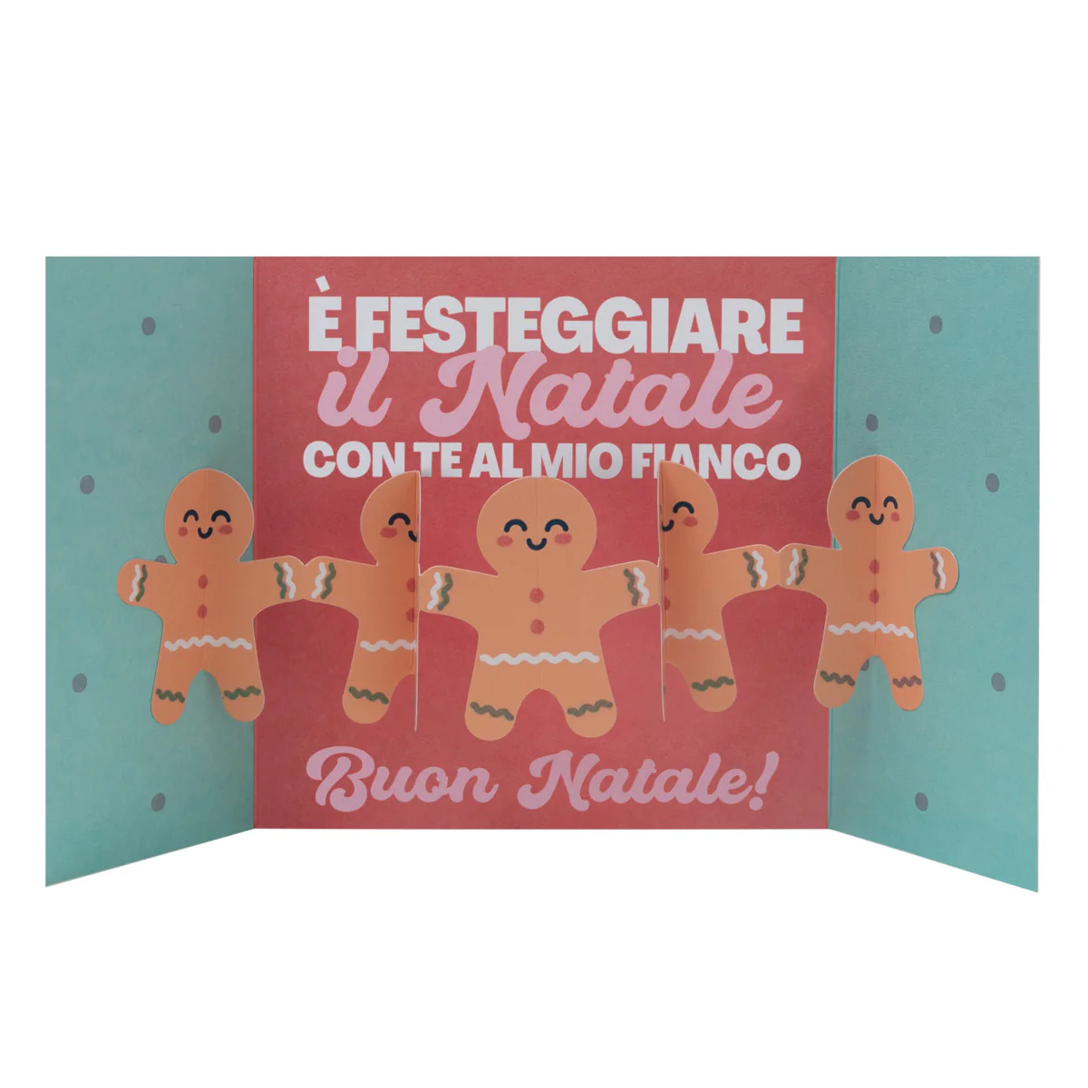 Biglietto di Natale con supporto - La cosa migliore di ogni anno è festeggiare in Natale con te - Imagen 5