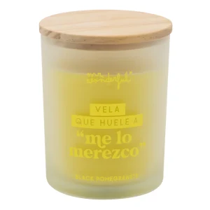 Vela que huele a “me lo merezco”