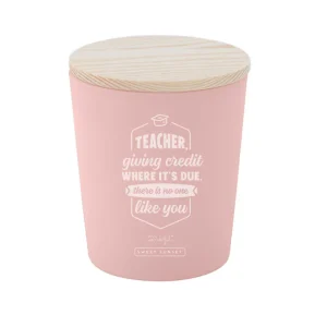 Vela perfumada - Teacher, giving credit where it’s due, there is no one like you