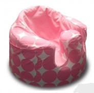 FUNDA ESBBCOVER PARA ASIENTO DE BEBE BUMBO BABYSITTER PINK BALLOON