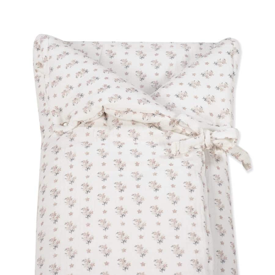 WALKING MUM Arrullo/ Manta Botton Flores - Imagen 5