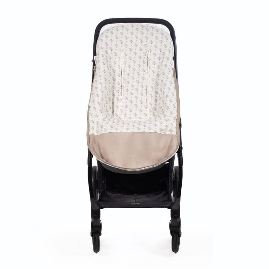 WALKING MUM Saco Silla Botton Entretiempo Flores - Imagen 4