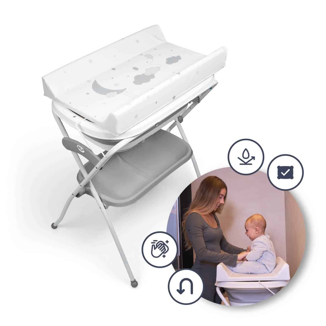 MS Cambiador con bañera plegable Zoe - Imagen 5