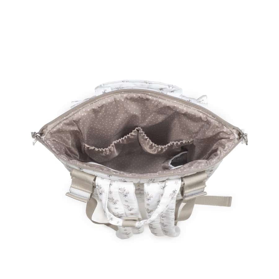 WALKING MUM Mochila Botton Flores - Imagen 8
