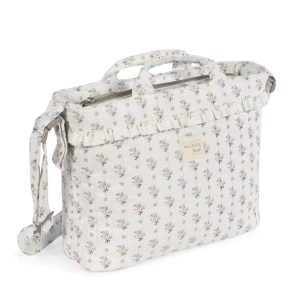 WALKING MUM Bolsa Canastilla Botton Flores