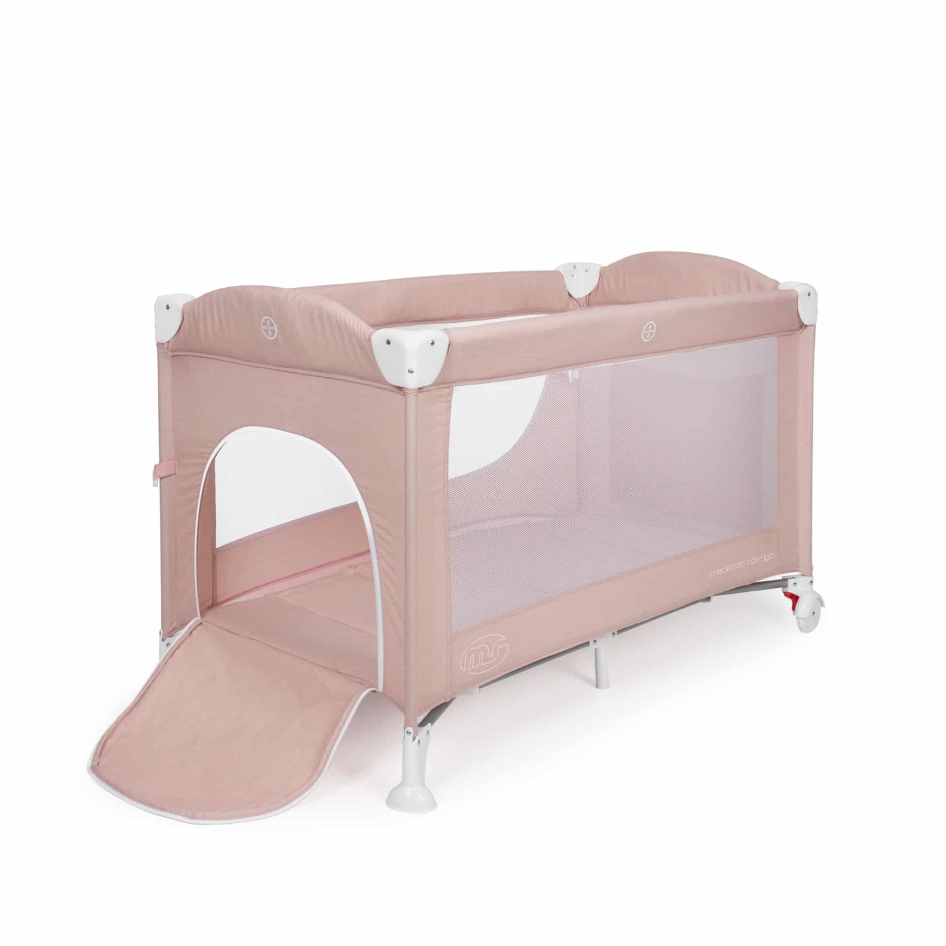 MS Cuna de viaje colecho Rosa - Imagen 5