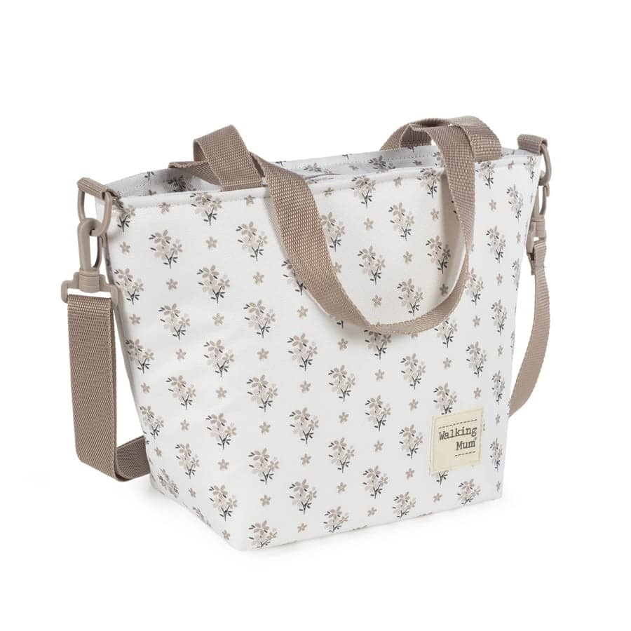 WALKING MUM Bolsa Comiditas Térmica Botton Flores - Imagen 3