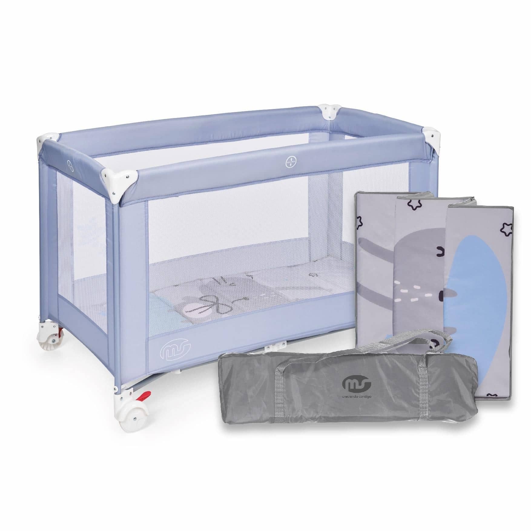 MS Cuna de viaje plegable Basic - Imagen 6
