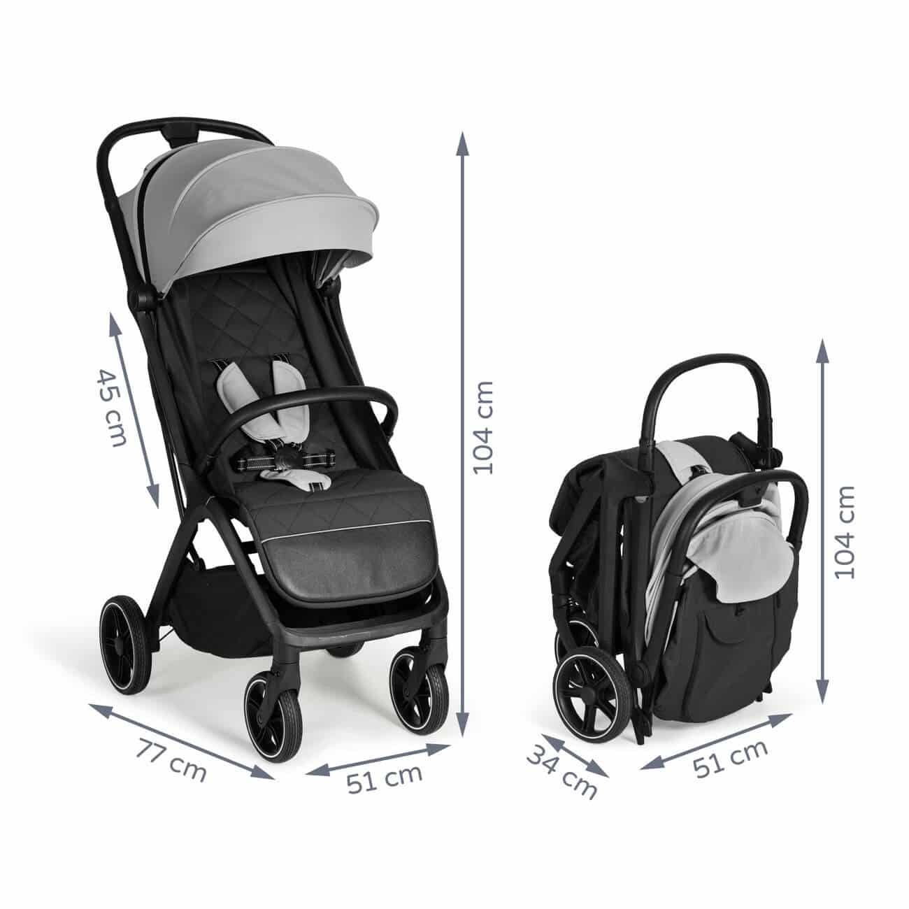 MS Silla de paseo ligera iWalk - Imagen 4