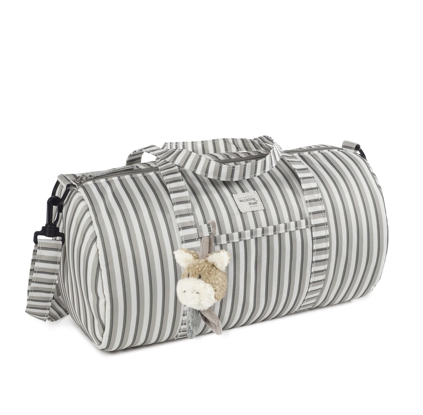 WALKING MUM Bolsa Weekend Botton Rayas - Imagen 3