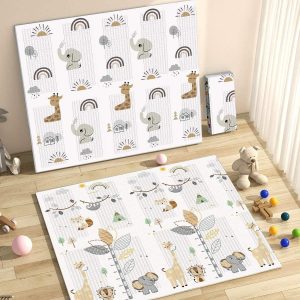 MS Alfombra de juegos reversible Fancy