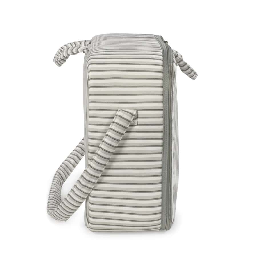 WALKING MUM Maleta Botton Rayas - Imagen 4