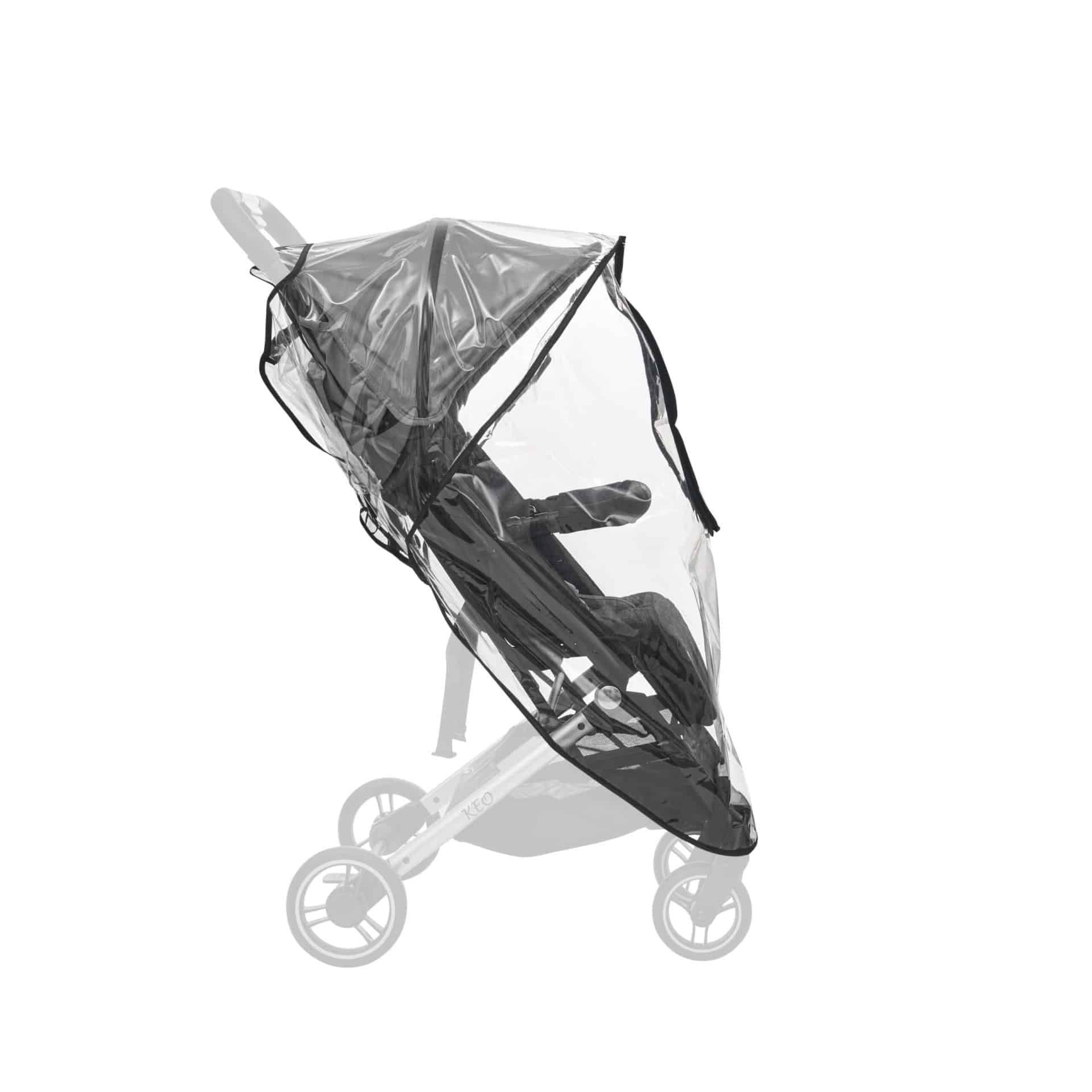 MS Burbuja de lluvia Universal para carrito de bebé - Imagen 3