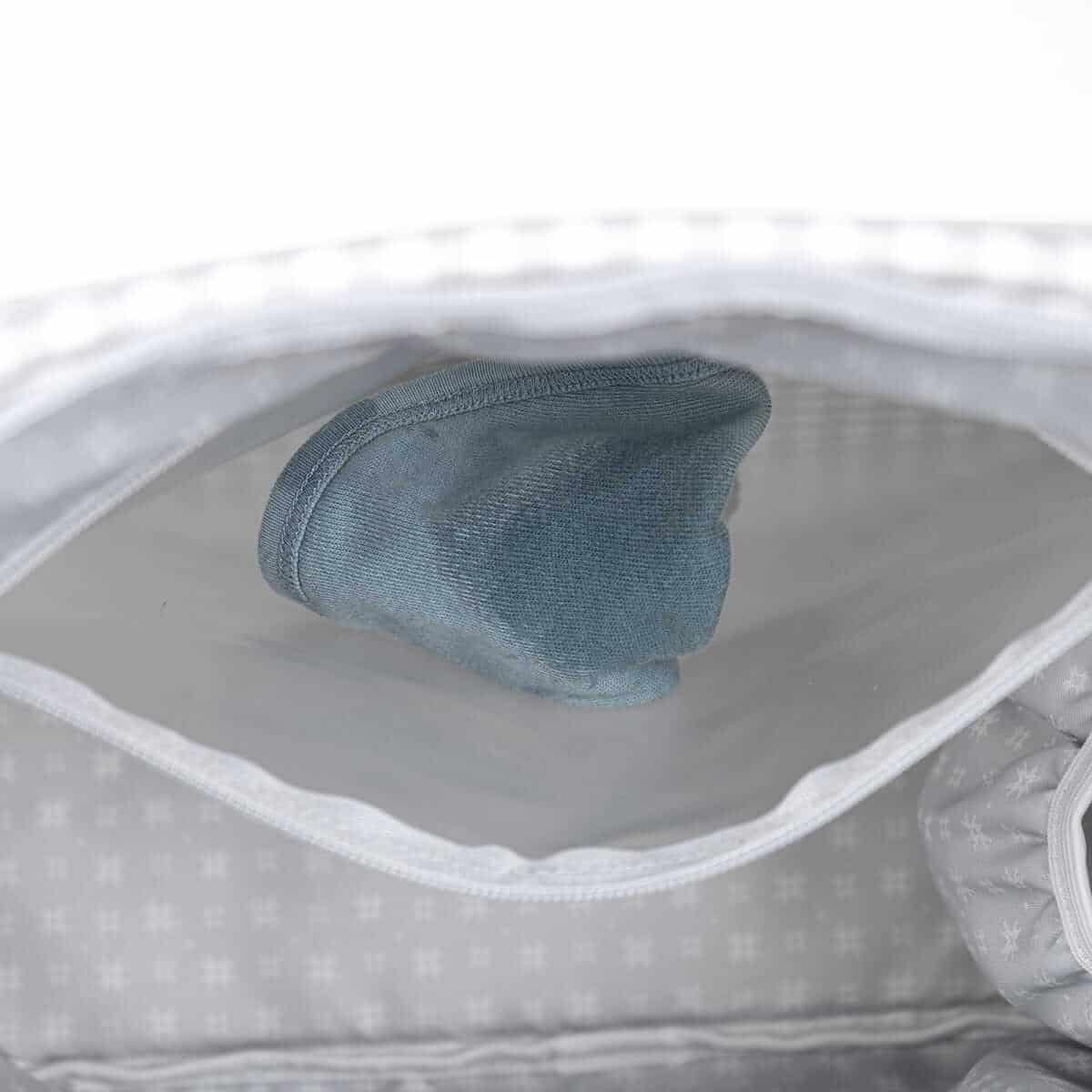 WALKING MUM Bolsa Canastilla I Love Vichy Gris - Imagen 9