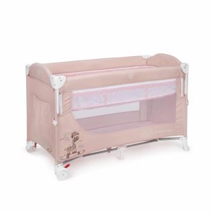 MS Cuna de viaje colecho Rosa