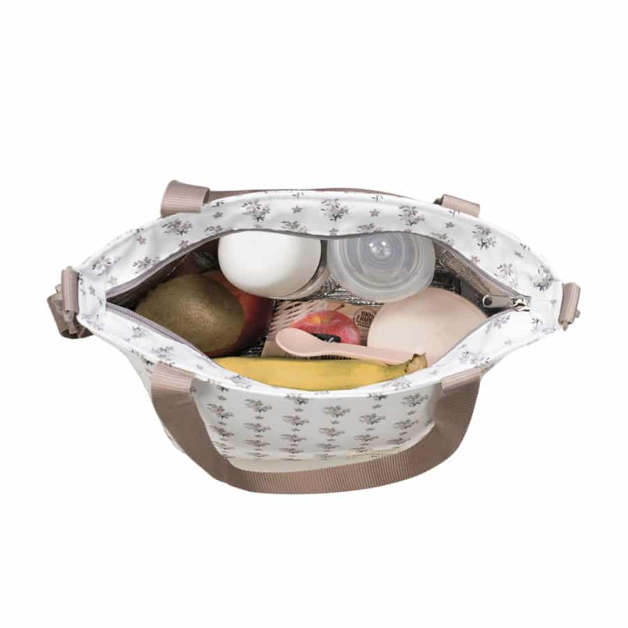 WALKING MUM Bolsa Comiditas Térmica Botton Flores - Imagen 7