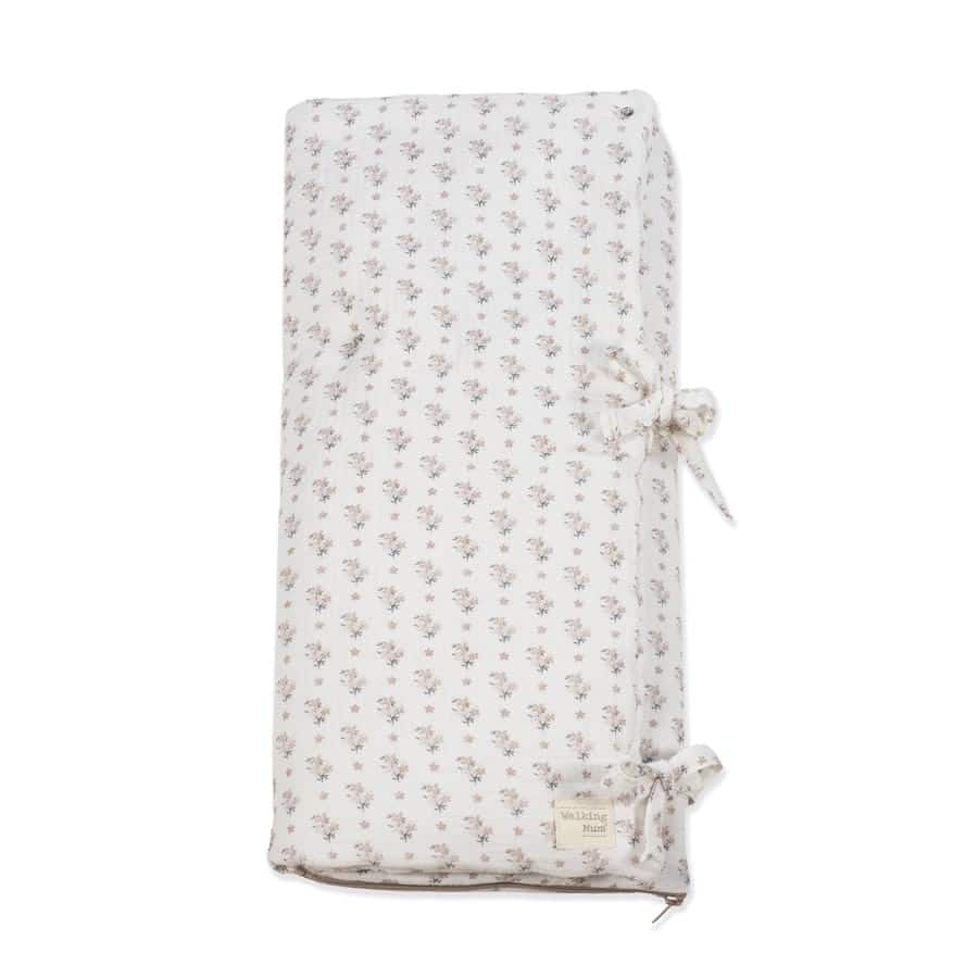 WALKING MUM Arrullo/ Manta Botton Flores - Imagen 3