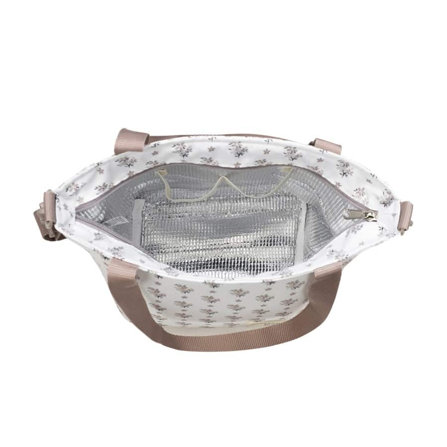 WALKING MUM Bolsa Comiditas Térmica Botton Flores - Imagen 6