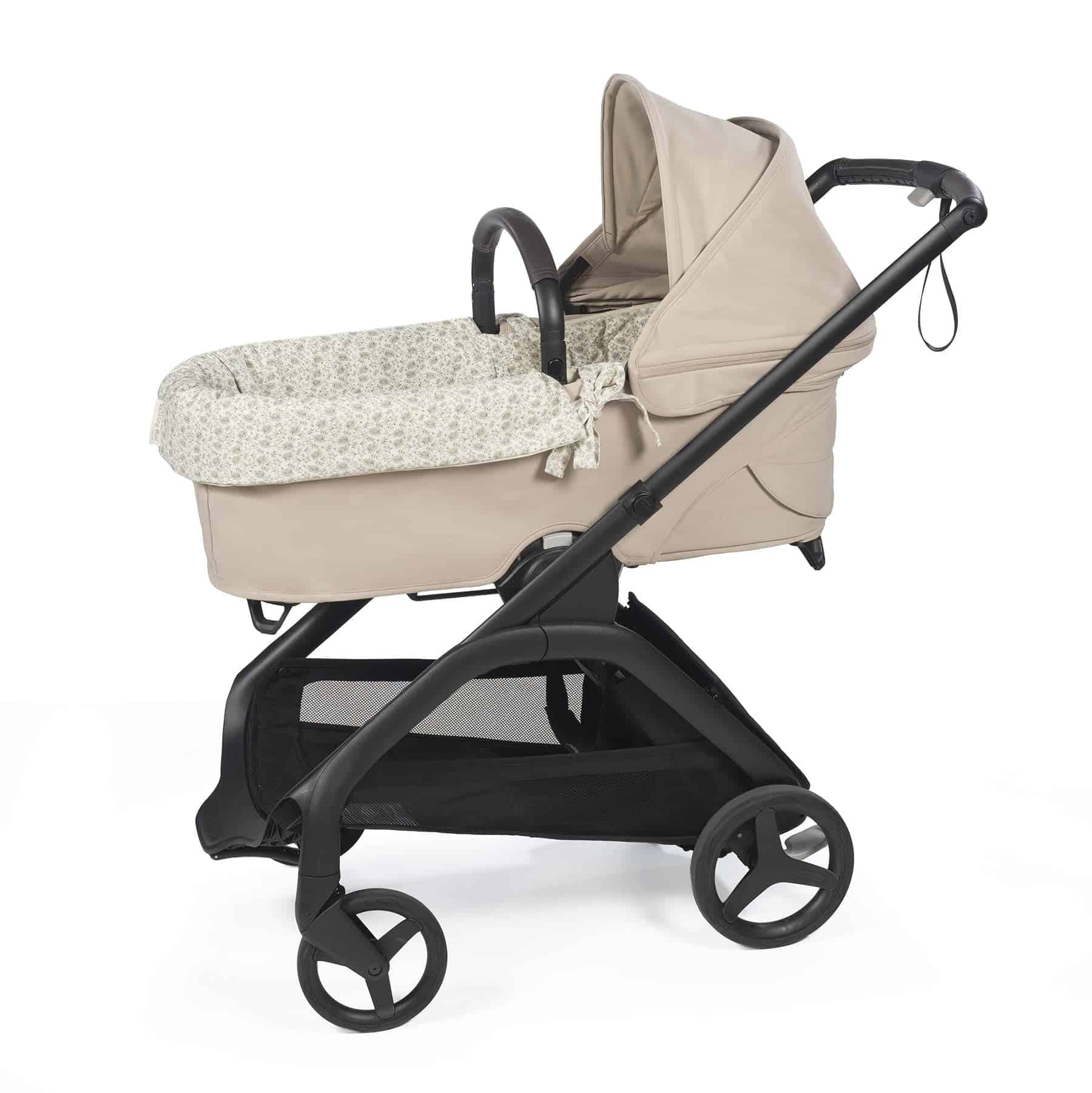 WALKING MUM Cubre Cuco Dual + Funda Colchon Cerise Cuadros - Imagen 2