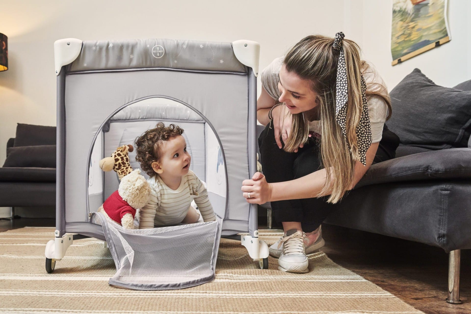 MS Cuna de viaje Complet Gris - Imagen 9