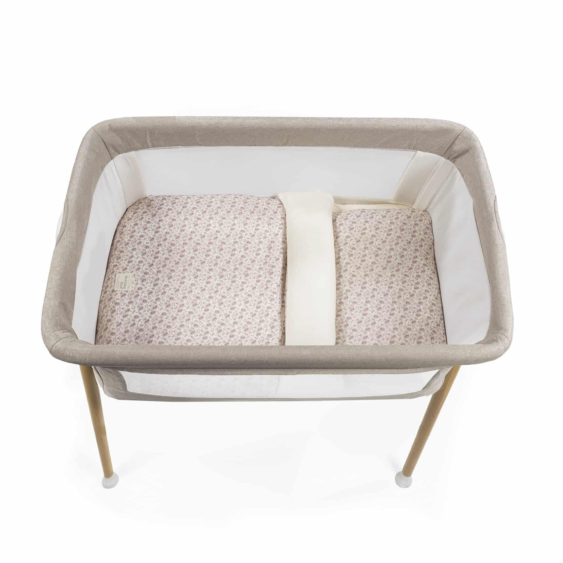 WALKING MUM Edredon + Bajera + Almohada Cuna 90×50 cm Gala Cerise - Imagen 5