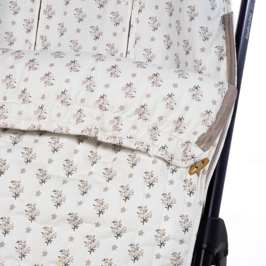 WALKING MUM Saco Silla Botton Entretiempo Flores - Imagen 3