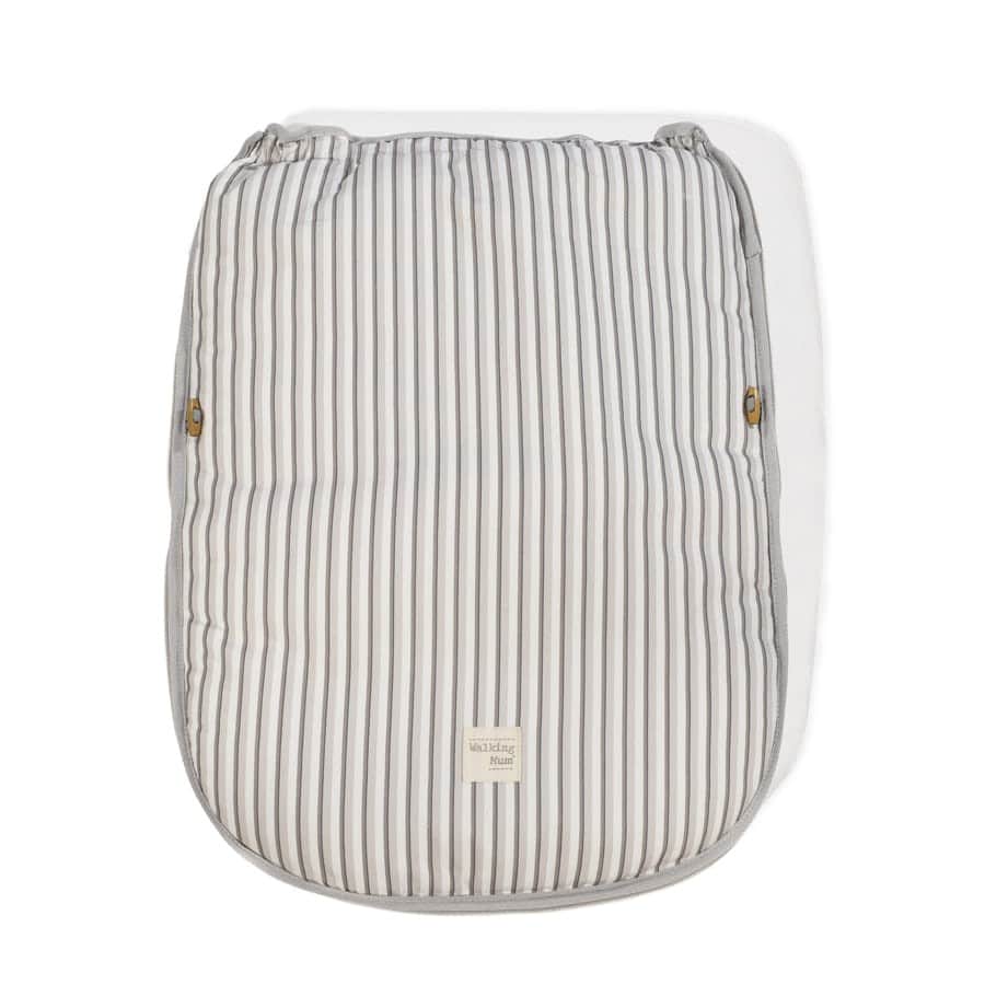 WALKING MUM Saco Silla Botton Entretiempo Rayas - Imagen 5